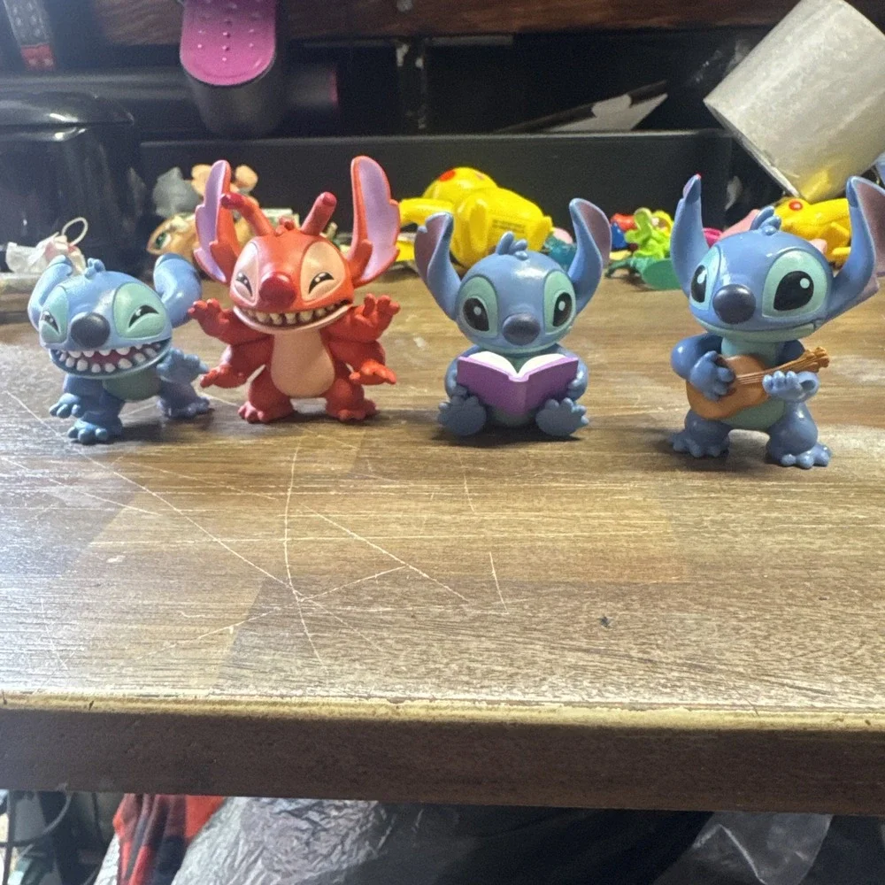 Disney Stitch Collectible Figure Set of 4